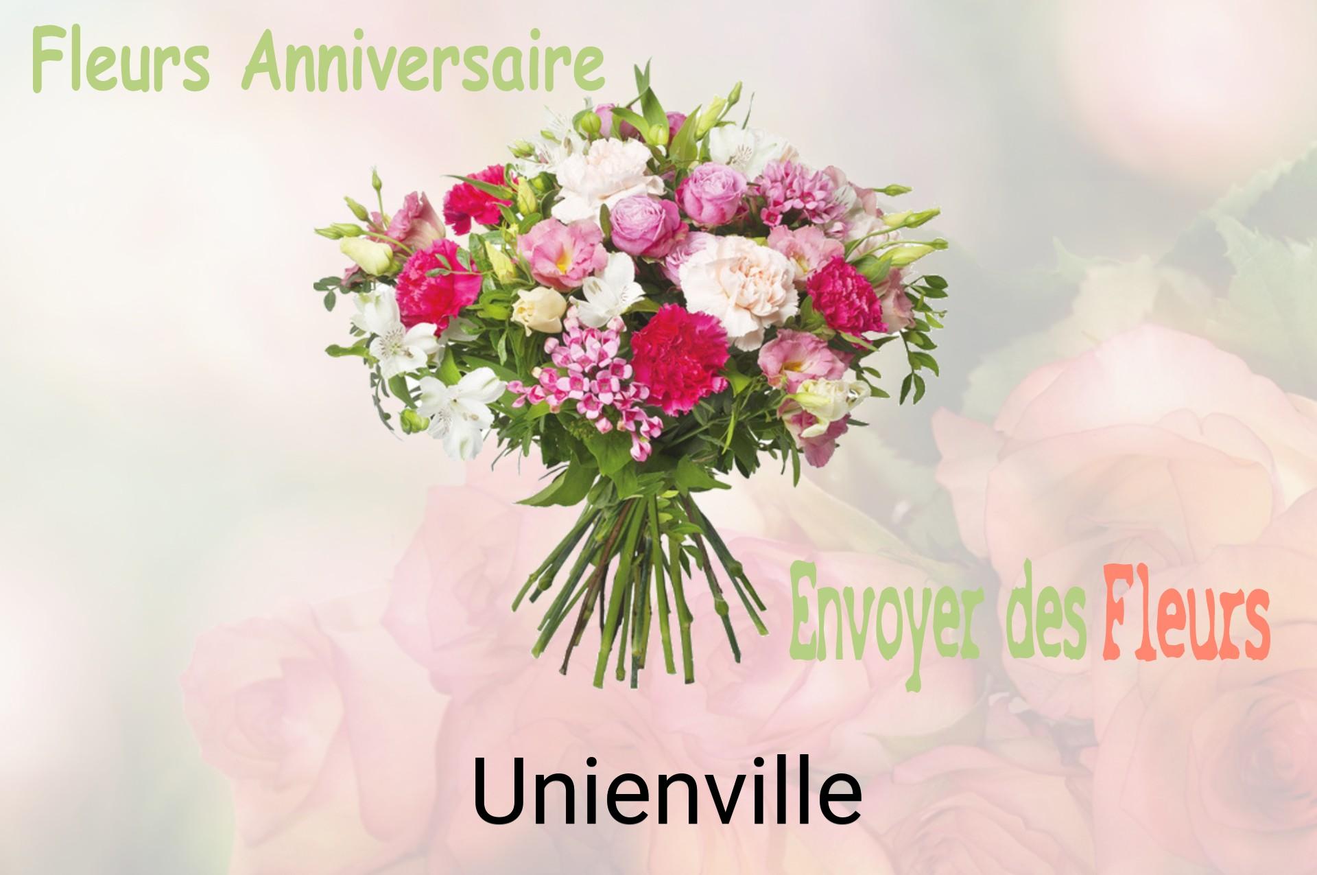 Bouquet de fleurs d’anniversaire livré à Unienville